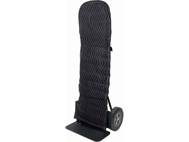 Mytee Products Padded Hand Truck Cover - Round Top, Moving Supplies, Black Moving Pad - Woven Cotton/Poly - 50' x 16'