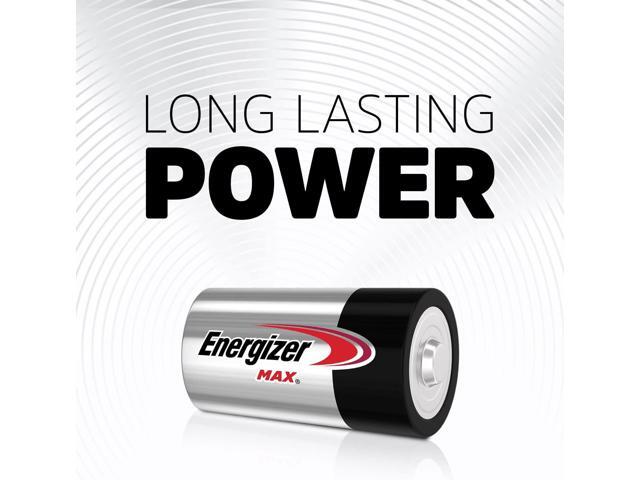 Energizer MAX D Batteries (8 Pack), D Cell Alkaline Batteries