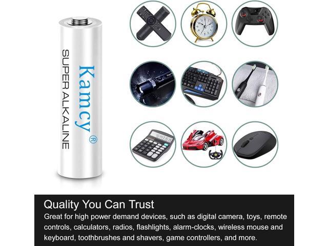 AAA Batteries 100 Pack 1400mAh, Triple AAA Alkaline Batteries 1.5V, Long Lasting, Leakproof, High-Performance Single Use Battery