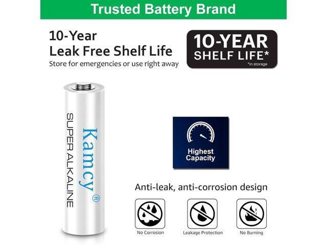AAA Batteries 100 Pack 1400mAh, Triple AAA Alkaline Batteries 1.5V, Long Lasting, Leakproof, High-Performance Single Use Battery