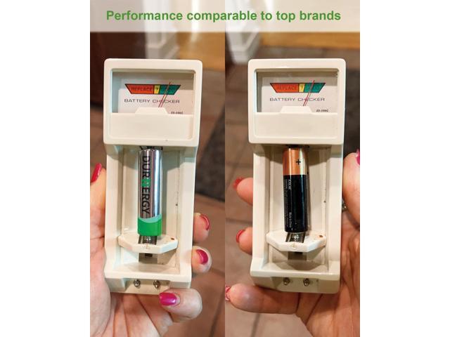 AA and AAA Batteries Combo Pack, 100 Count 50 AA and 50 AAA, Alkaline 1.5V Batteries, 10 Year Shelf Life, for Remote Controls, Toys, Flashlights,...
