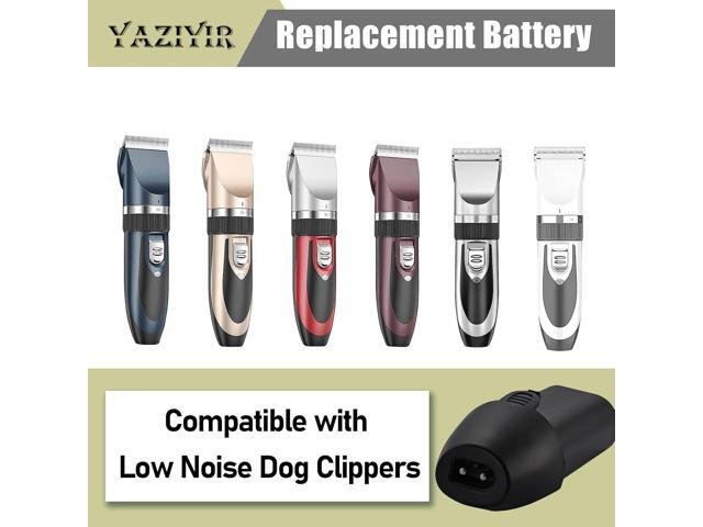 Rechargeable Li-ion Battery Compatible with oneisall Dog Shaver Low Noise Clippers for 26225202-003DE/P2/X3/X2/C61/N6/A11/K52NTS/X2N5 (1 Pack)