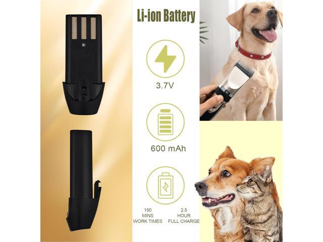 Rechargeable Li-ion Battery Compatible with oneisall Dog Shaver Low Noise Clippers for 26225202-003DE/P2/X3/X2/C61/N6/A11/K52NTS/X2N5 (1 Pack)
