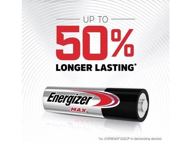 Energizer MAX AA Batteries (20 Pack), Double A Alkaline Batteries