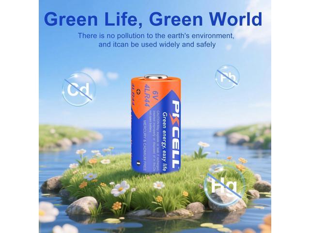 PKCELL 20 Pack 4LR44 Batteries, 6V Alkaline Battery for Dog Receiver Collar, Compatible with PX28A 476A A544 K28A L1325 Battery