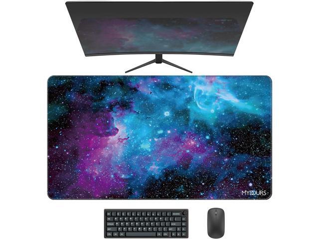 Mydours 36'x20' Large Gaming Mouse Pad - Mouse Pad with Non-Slip Rubber & Fabric Surface - Large Desk Mat for Computer Office Home Working - XL.