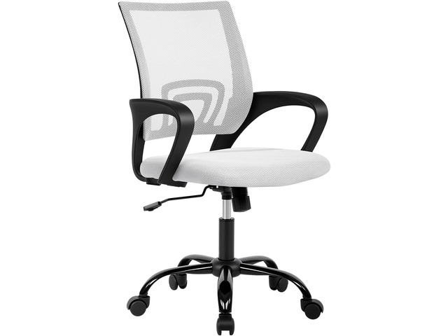 BestOffice Office Chair Ergonomic Desk Chair Mesh Computer Chair Lumbar Support Modern Executive Adjustable Stool Rolling Swivel Chair for Back...