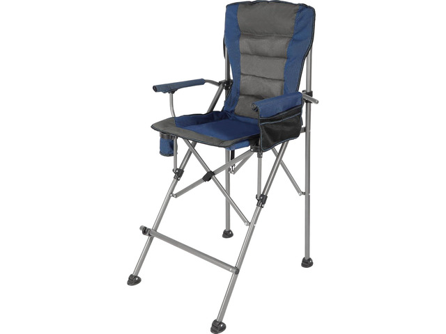 Extra Tall Folding Chairs for Adults 330lbs, Portable Bar Height Foldable Director Chairs for Camping Outside, Comfortable with High Back and...