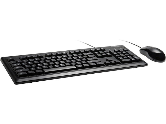 Kensington Mouse-in-a-Box and Keyboard Wired USB Desktop Set (K72436AM), Black USB plug-and-play, matching keyboard and mouse, reliable everyday...