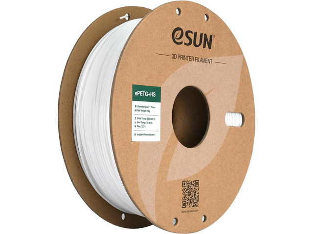 eSUN High Speed Upgraded PETG Filament 1.75mm, High Toughness 3D Printer Filament Speedy PETG for Fast Printing, 1KG Spool (2.2 LBS) 3D Printing...