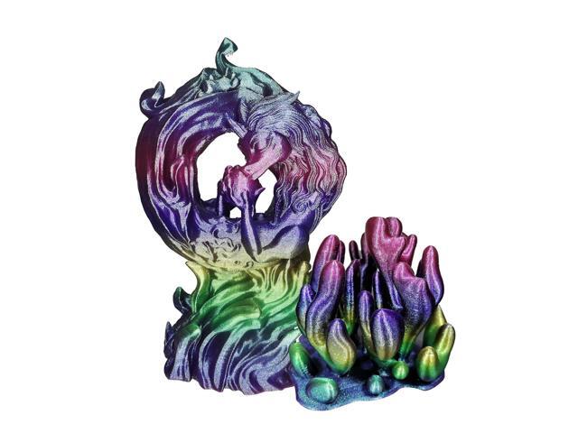 Rainbow Filament,Multi Color,Chameleon Galaxy,Net Weight 1kg(2.2lbs) Accuracy +/-0.05mm for ender3 Cr10 (Chameleon Galaxy Rainbow)