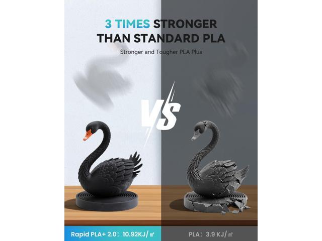 SUNLU 4KG Upgrade PLA+2.0 3D Printer Filament Bundle, PLA Plus 2.0 Filament 1.75mm, High Speed Printing, Stronger Than PLA+ Filament, 1KG per...