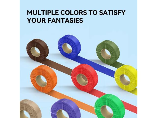 SUNLU PLA Refill Filament 1.75mm, Refill PLA 3D Printer Filament Suitable for Bambu Lab Filament and SUNLU Reusable spools, Dimensional Accuracy...
