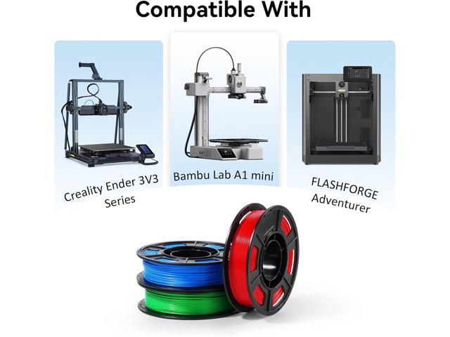 Dynta 3D Printer Filament 250g 53mm Spool - 1.75mm High Precision Regular PLA Compatible with Bambu Lab A1 mini, Creality Ender-3 V3, FLASHFORGE,...