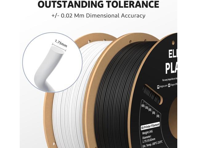 ELEGOO PLA PRO Filament 1.75mm Purple 1KG, 30-250mm/s Printing Speed Improved Rigidity 3D Printer Filament Dimensional Accuracy +/- 0.02mm, 1kg...