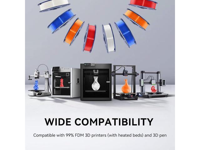 SUNLU 250g 3D Printer Filament Bundle, PLA Plus Filament 1.75mm Multicolor, Individually Vacuum Packed, 250g Spool, 4 Rolls, 1kg Total,...