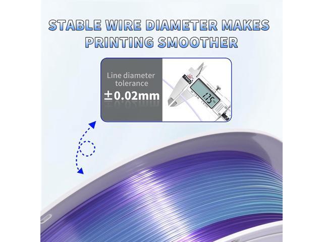 PINBALL PETG 3D Printer Filament 1.75mm High Precision Durable Moisture-Proof Strong Filament Mith Better Flow Dimensional Accuracy +/- 0.02mm 4...
