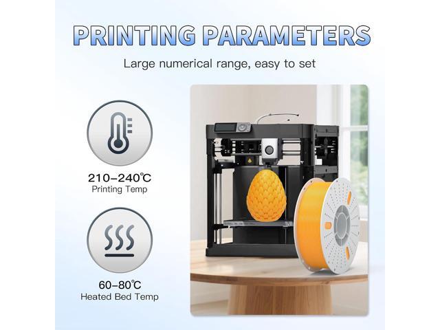PINBALL PETG 3D Printer Filament 1.75mm High Precision Durable Strong Filament Mith Better Flow Dimensional Accuracy +/- 0.02mm Suitable for Most...