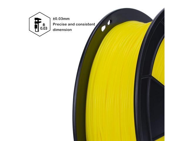 ZIRO TPU Filament 1.75mm, Flexible Soft TPU 3D Printer Filament, Shore 95A Hardness 3D Printing Material, Bright Pure Color, 0.8KG Spool, Fit Most...