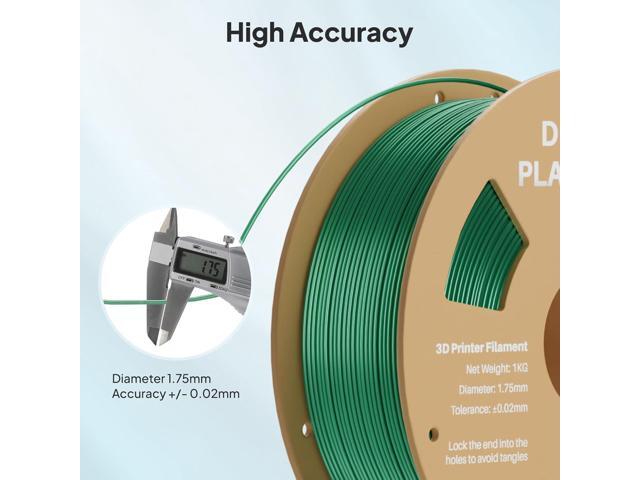 DEEPLEE Galaxy PLA 3D Printer Filament 1.75mm 2kg, Sparkle Black Glitter PLA, Dimensional Accuracy +/-0.02mm, Colorful Twinkling Shiny 3D Printing...