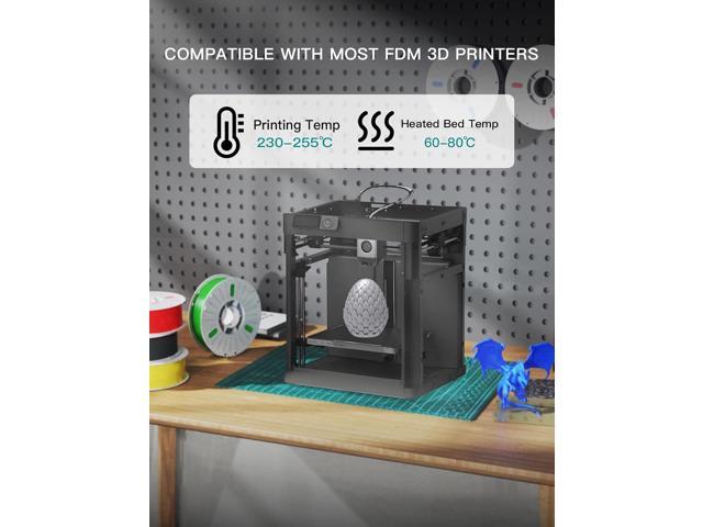 PINBALL PETG 3D Printer Filament 1.75mm High Precision Durable Moisture-Proof Strong Filament Mith Better Flow Dimensional Accuracy +/- 0.02mm...
