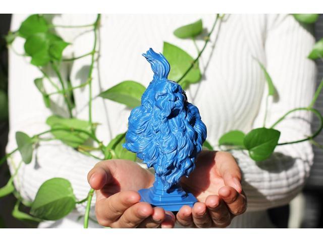 Polymaker Panchroma Satin PLA Filament, Satin Blue 1.75mm 3D Printing Filament, 3D Printer PLA Filament, Fit Most FDM 3D Printers, 1kg Spool (2.2lbs)