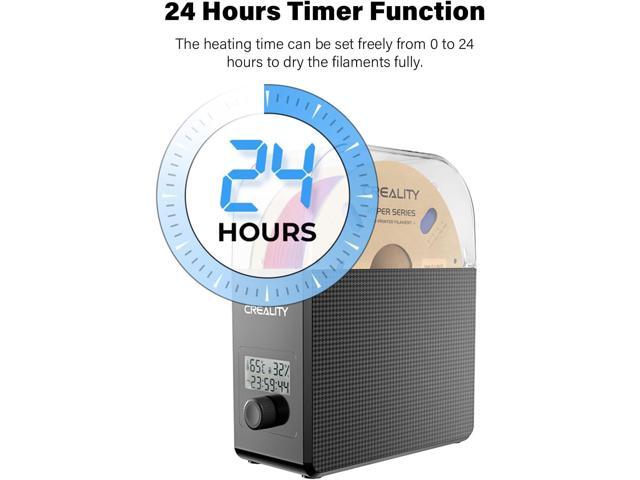 2026 New Official CREALITY Filament Dryer Box Pro 2.0 with Fans, Upgraded 360° Hot-air Circulates Heating, 1KG 3D Printer Filament Dehydrator Dry...