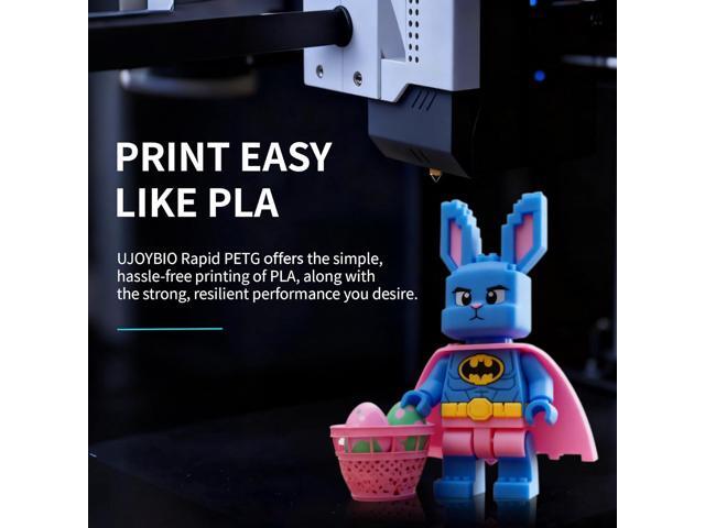 PETG Filament 1.75mm 250G*8, 3D Printer Filament Bundle, High Strength & Tangle-Free, Dimensional Accuracy +/- 0.03mm, Easy to Use, Fit for Most...