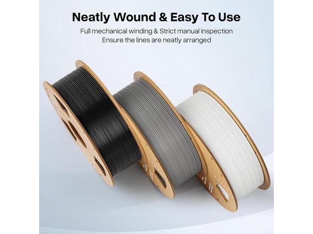 DEEPLEE PLA+ 1.75mm 3D Printer Filament, PLA Plus with Dimensional Accuracy +/- 0.02mm, Higher Strength and Toughness, Neatly Wound, No Clogging,...