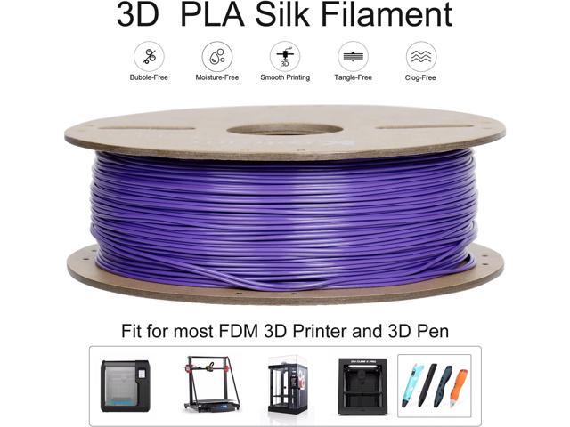 PLA Filament 1.75 mm 3D Printer Filaments Cardboard Spool Refills 1 kg Widely Compatible for Most FDM 3D Printers Fits ELEGOO Anycubic FlashForge...