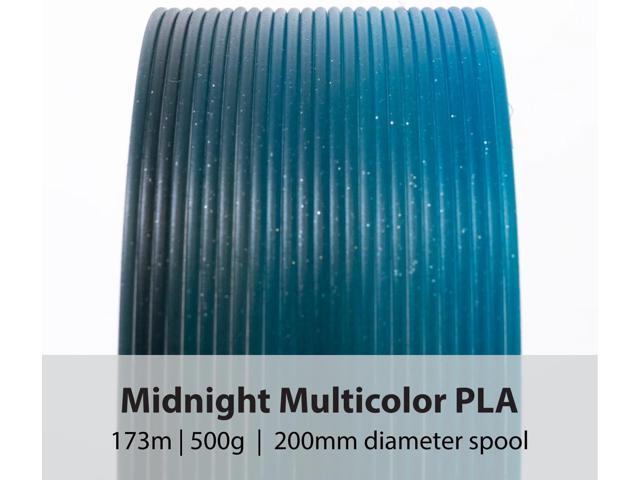 Protopasta Midnight HT PLA 3D Printer Filament 1.75mm 500g Multicolor Translucent Transition Glitter Filament; 3D Printing Filament on Recyclable...