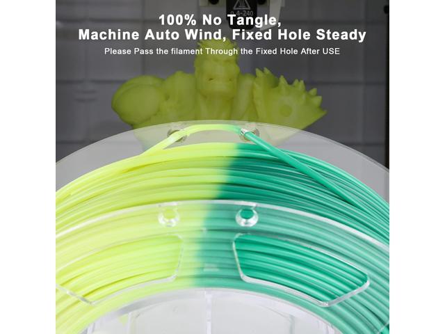 AMOLEN 3D Printer Filament Bundle, Temp Change PLA Filament 1.75mm Bundle,Color Change with Temperature Filament Sets, 3D Printing Filament +/-...