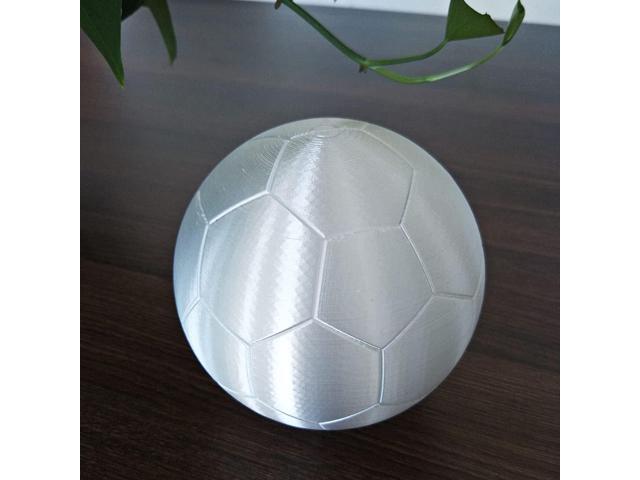 CC3D Silk Pearl White PLA Filament 1.75 mm 1KG 3D Printer Consumables 2.2LBS Spool Fit Most FDM Printer Silky Shiny Metallic PLA 3D Printing...