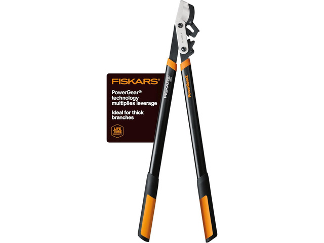 Fiskars 32-Inch Loppers for Tree Trimming, Heavy Duty, Low-Friction Sharp Steel Blade, Branch Cutter up to 2-Inch Diameter Cut Capacity, PowerGear2...