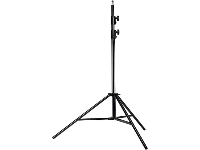 NEEWER Pro 9feet/260cm Spring Loaded Heavy Duty Photo Studio Light Stand with 1/4' Screw & 5/8 Stud for Video, Portrait and Photography Lighting