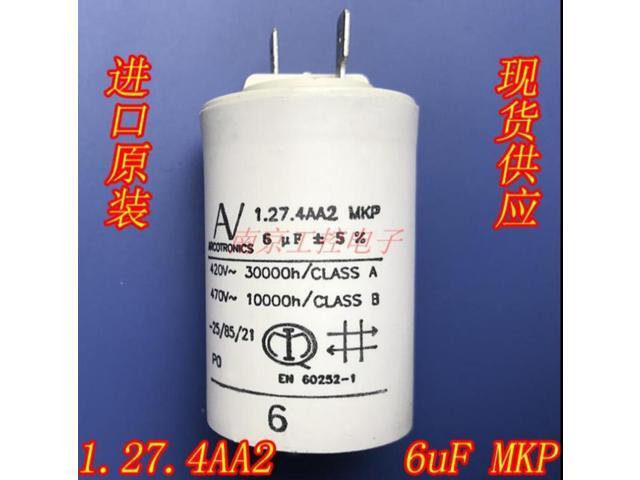 For ABB 1.27.4AA2 MKP 6uf +-5% fan starting capacitor Inverter starting capacitor