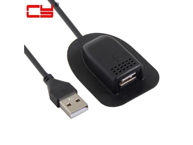 USB to USB Male Charged Cable Practical Convenient Outdoor Travel Camping External Backpack Cable 50cm for Charge Treasure