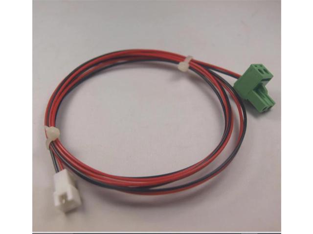 2pcs* cooling/printing head fan Extended cable/wire for Flashforge/CTC/Wanhao 3D printer sapre parts