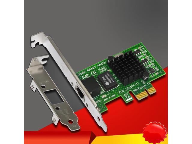 For Intel 82574L Chipset EXPI9301CT 9301CT Gigabit Ethernet Desktop PCIE X1 Network Adapter 10/100/1000Mbps NIC for Computer