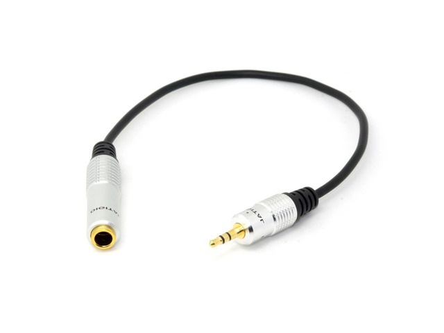 Audio Aux Headphone Cable Adapter Audio Aux 6.35mm 1/4' Female to 3.5mm 1/8' Male Stereo Headphone Plug Adapter Converter Cable
