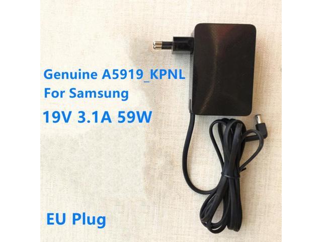 EU Plug A5919_KPNL 19.0V 3.10A 59W AC Adapter For Samsung BN44-00887E S34J550WQU C32F391FWN Laptop Power Supply Charger