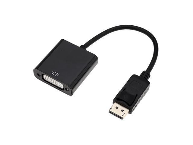 DP to DVI Adapter DisplayPort to DVI Cable Converter Male to Female Support 1080P for Monitor Projector Displays for PC Monitor