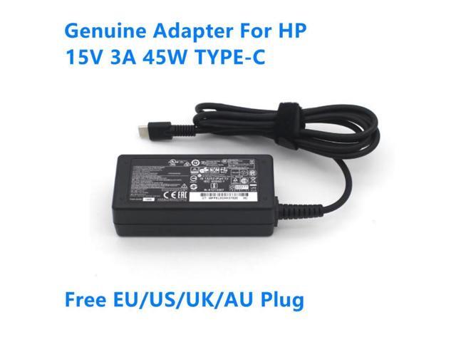 15V 3A 45W TYPE-C TPN-CA01 TPN-LA07 Power Supply AC Adapter For HP TPN-CA02 844205-850 PA-1450-33HP USB-C Laptop Charger