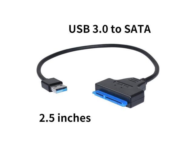 ATA 3 Cable Sata to USB Adapter 6Gbps for 2.5 Inches External SSD HDD Hard Drive 22 Pin Sata III Cable USB 3.0 Port connection