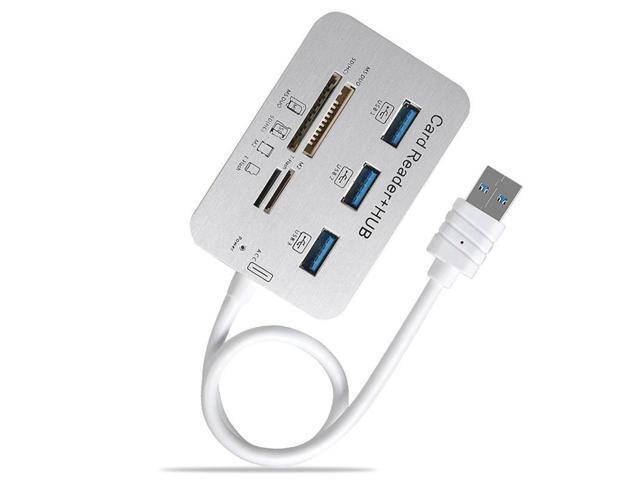 USB HUB 3.0 USB Splitter 3 Ports Extensor Multi USB Extension Multiple 3 0 Hub SD Card Reader USB3.0 Expander for PC