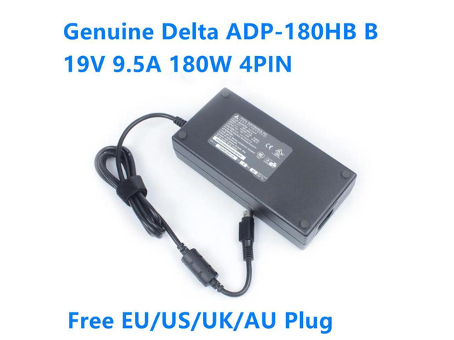 Delta 19V 9.5A 180W 4PIN ADP-180HB B ADP-180EB D AC Power Adapter For LITEON PA-1181-08 LS 0415B19180 Laptop Charger