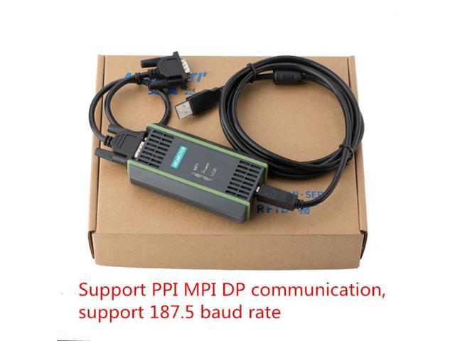Suitable for Siemens PLC programming cable S7-200/300 data download line 6ES7972-0CB20-0XA0 support WIN7/XP/VISTA