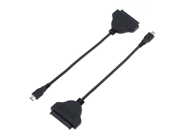 Type C USB 3.1 Male to SATA 22 Pin 2.5' Hard disk driver SSD Adapter Cable for Laptop & Laptop