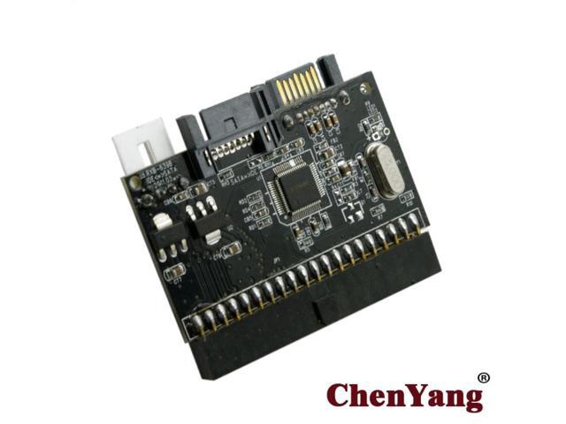 two Serial SATA 7PIN to IDE 100 133 DVD CD Adapter Converter for Hard disk Drive