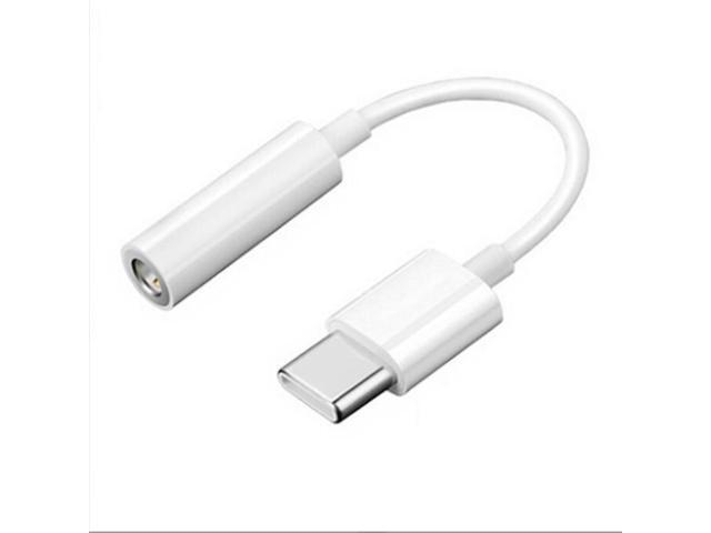 Usb Type C To 3.5mm Aux Adapter Type-c 3 5 Jack Audio Cable for Samsung huawei Oneplus phone